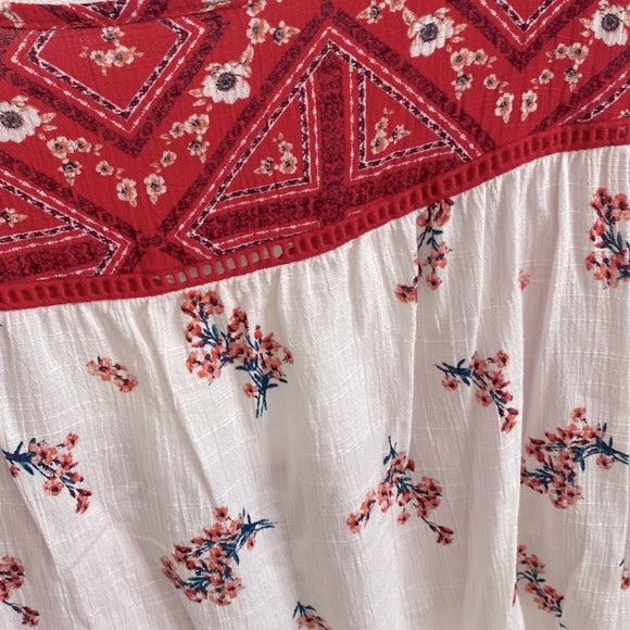 Jolt Floral sleeveless Boho top, Size XL, NWT - Picture 7 of 7